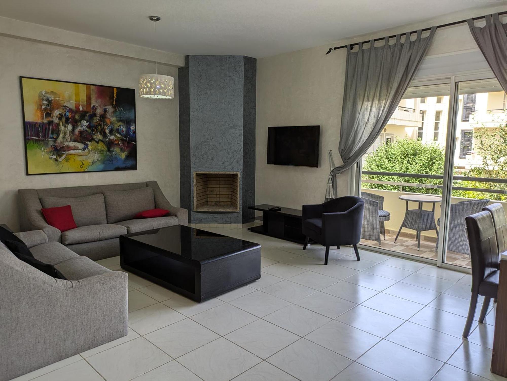 Bahia Golf Beach Bouznika appart Bagian luar foto